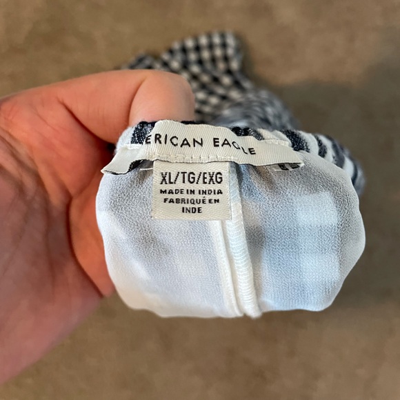 Checkered AE Short Dress - size XL - Picture 3 of 3